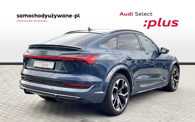 Audi e-tron cena 329900 przebieg: 4955, rok produkcji 2022 z Nowogrodziec małe 742